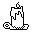 A black-and-white icon for hour number 0: candle