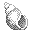 An icon for hour number 16: seashell