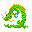 An icon for hour number 17: dragon