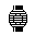 A black-and-white icon for hour number 23: lantern
